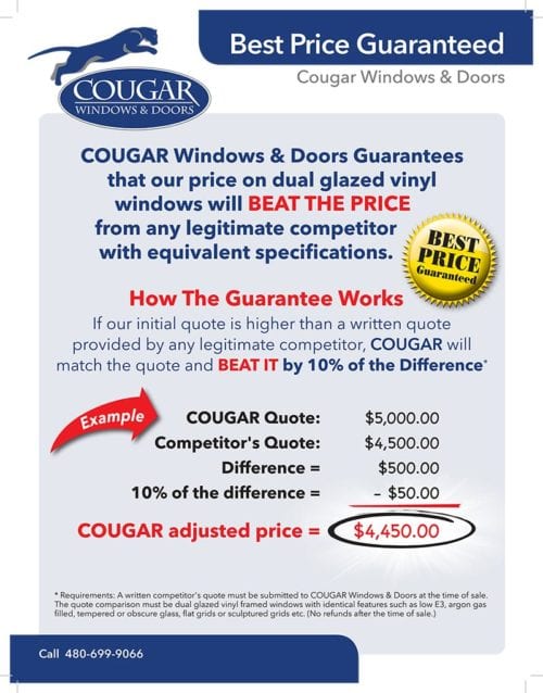 Cougar Windows & Doors Best Price