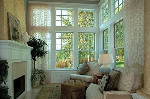Elegant Living Room by Cougar Windows & Doors